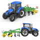 New Holland WorkMaster Tractor and Hybrid Field Cultivator - 3DOcean Item for Sale