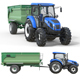 New Holland WorkMaster Tractor and Tippin Trailer - 3DOcean Item for Sale