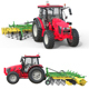 Tractor and Agricultural Cultivator - 3DOcean Item for Sale