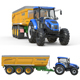 Tractor and Joskin Farm Trailer - 3DOcean Item for Sale