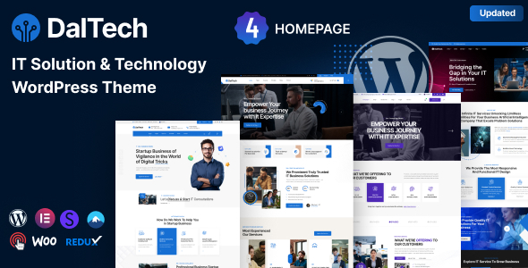 Daltech - IT Solutions & Technology WordPress Theme