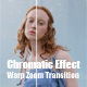 Chromatic Effect Warp Zoom Transition - VideoHive Item for Sale