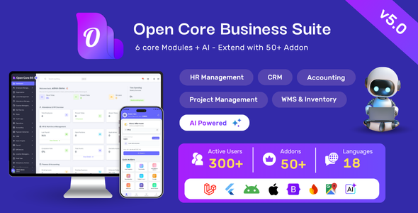 Open Core Business Suite: All-in-One Business OS