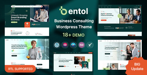 Bentol - Business Consulting WordPress Theme