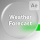 Liquid Glass Weather Forecast Widgets - VideoHive Item for Sale