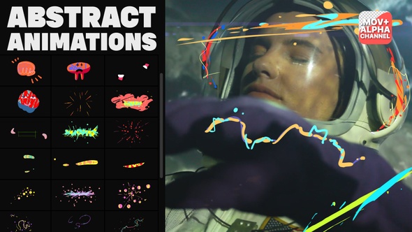 Abstract Animations Pack | Motion Graphics Pack alt