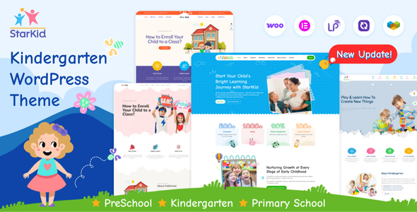 StarKid - Kindergarten WordPress Theme