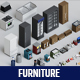 2500 Interior Realistic Furniture Ultimate Mega Pack Collections - 3DOcean Item for Sale