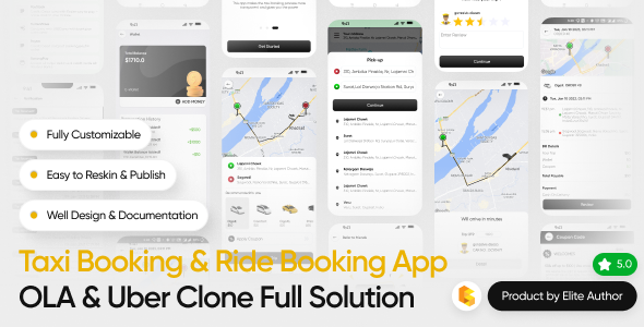 OGO : On-Demand Taxi Booking & Ride Booking App | OLA Cabs | Uber Clone | Taxi App Full Solution
