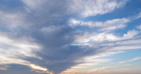 Sunset , beach of Messanges, Landes department, Nouvelle Aquitaine, France