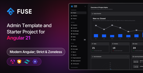 Fuse - Angular Admin Template