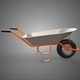 Standard Wheelbarrows Wheelbarrow Wheel Barrow Cart Trolley Lift - 3DOcean Item for Sale