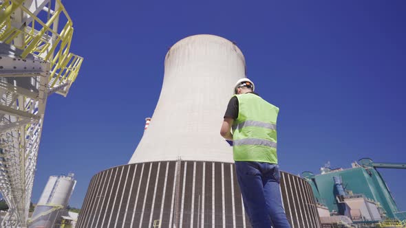 Cooling tower.