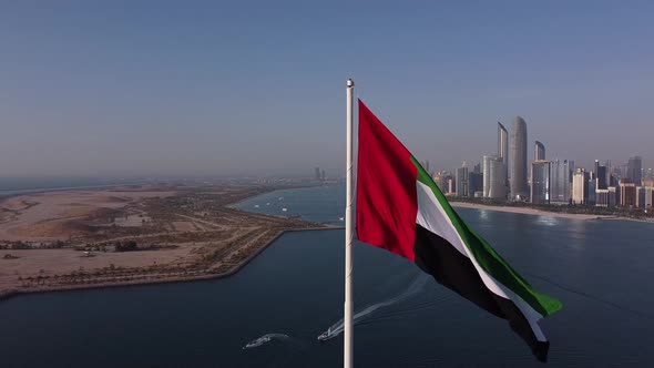UAE flag - Abu DHabi