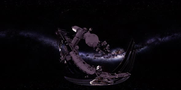 ISS in Virtual Reality 360 Degree Video alt