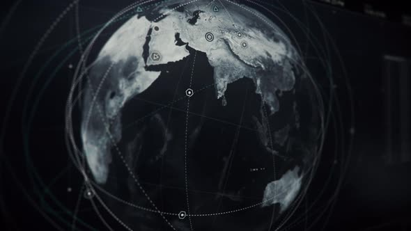 Working With Military Satellites Near Afghanistan In Special Tracking Software alt