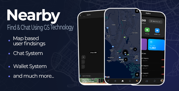 Nearby - React Native App For Find and Chat Using GPS Technology