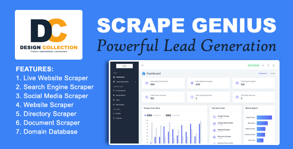 Scrape Genius - Powerful Lead Generation Tools + CRM Solutions