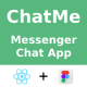 Messenger Chat App | ReactNative Expo | Figma FREE | Life Time Update | ChatMe - CodeCanyon Item for Sale