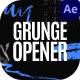 Grunge Opener - VideoHive Item for Sale