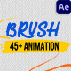 Brush Animation - VideoHive Item for Sale