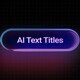 AI Text Titles Premiere Pro - VideoHive Item for Sale