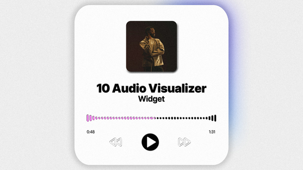 Audio Visualizer Widget