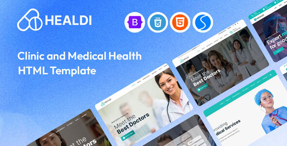 Healdi – Medical, Clinic & Healthcare HTML Template