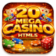 20 HTML5 Casino Games Bundle - New Update V2.2 - CodeCanyon Item for Sale