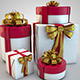 27th - 4 Present Boxes in HirRes - GraphicRiver Item for Sale