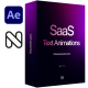SaaS Text Animation - VideoHive Item for Sale