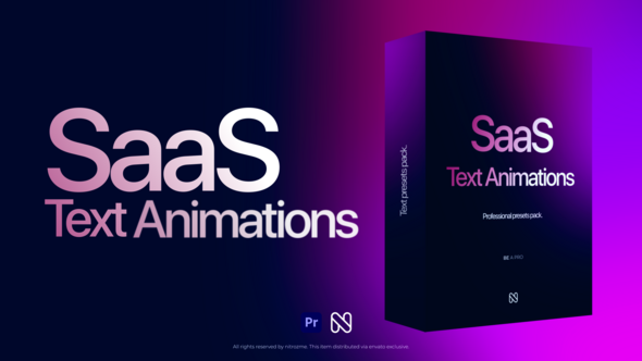 SaaS Text Animation for Premiere Pro