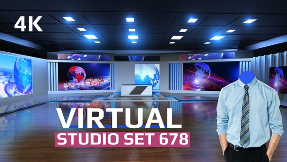 Virtual Studio Set 678