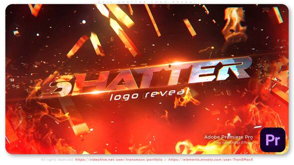 Epic Shatter Logo Reveal