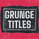 Grunge Titles - VideoHive Item for Sale