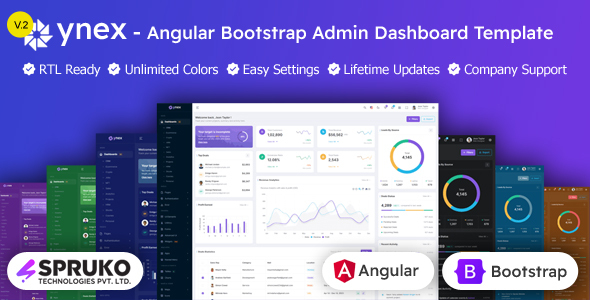 Ynex - Angular NG Bootstrap Admin Template