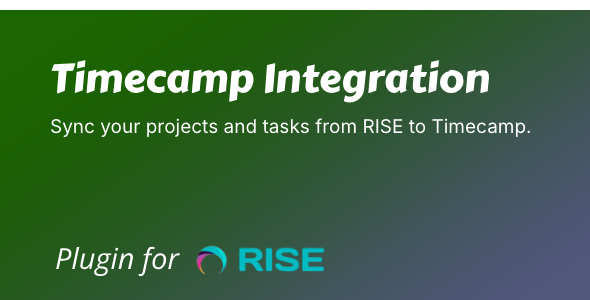 Timecamp Integration for RISE CRM