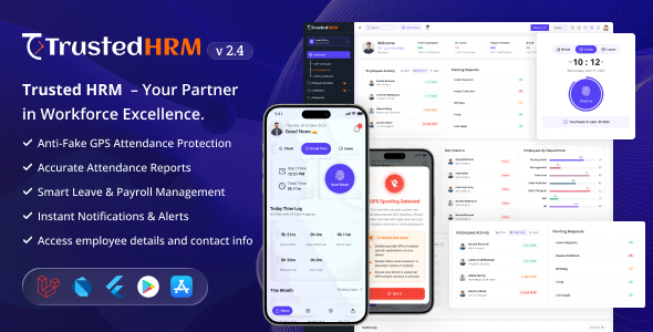Trusted HRM Bundle | Ultimate HR & Payroll System with Offline Attendance
