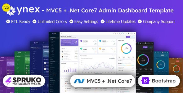 Ynex – ASP.NET Core Admin & Dashboard Template