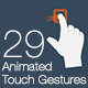 29 Animated Touch Gestures - VideoHive Item for Sale
