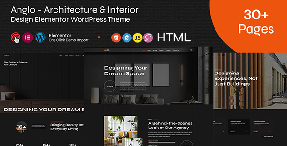 Anglo - Architecture & Interior Template & WordPress Theme