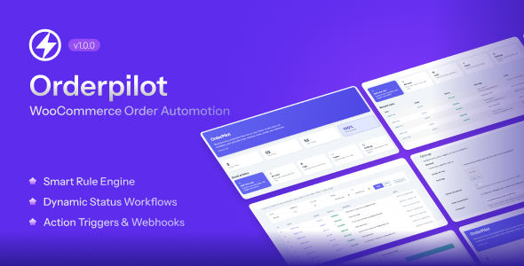 OrderPilot – WooCommerce Order Automation