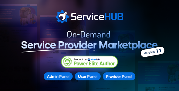 ServiceHUB - On Demand Service Provider Marketplace