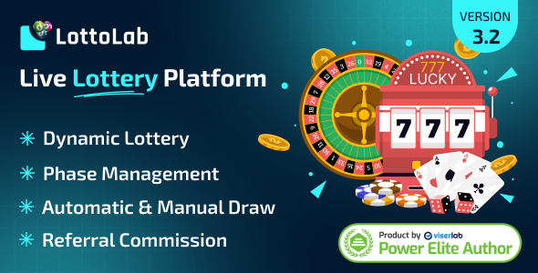 LottoLab - Live Lottery Platform