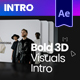 Bold 3D Visuals Intro - VideoHive Item for Sale