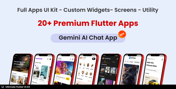 Ultimate Flutter UI Kit