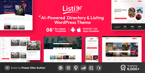 Listygo – Directory & Listing WordPress Theme