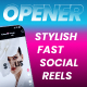 Stylish Fast Social Reels Opener | Multi-Format - VideoHive Item for Sale