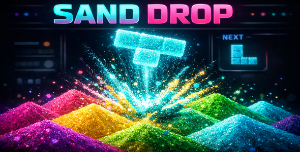 Sand Drop - HTML5 PUZZLE GAME