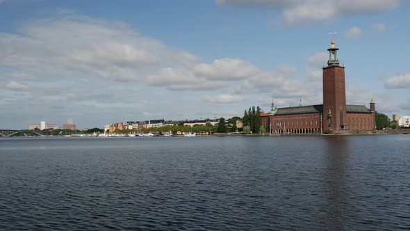 Time lapse from the Stockholm City Hall 